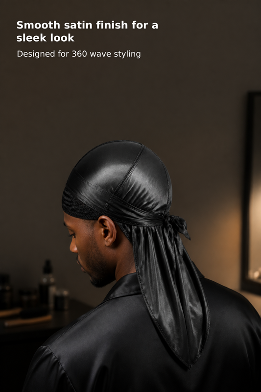 Unisex Satin Durag for 360 Waves