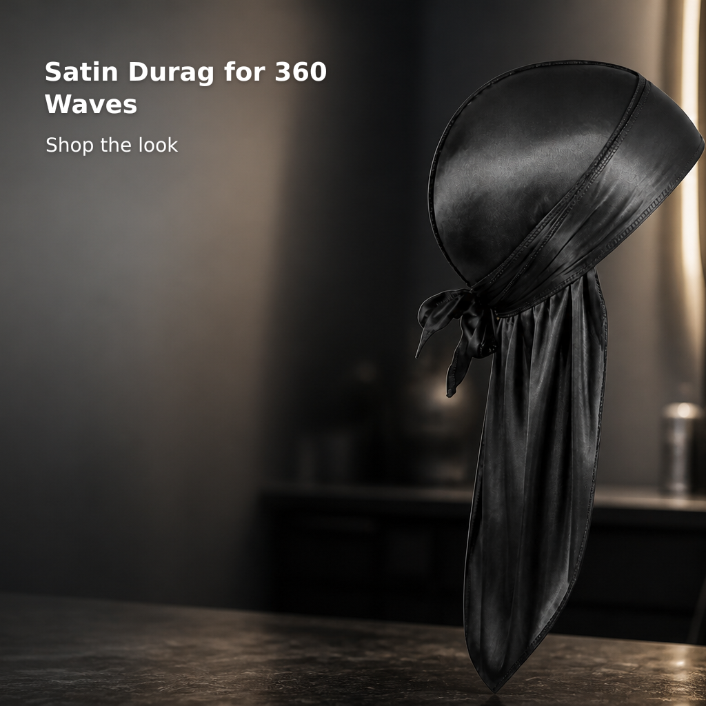 Unisex Satin Durag for 360 Waves