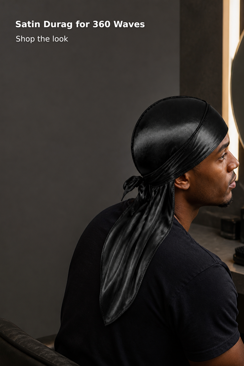 Unisex Satin Durag for 360 Waves